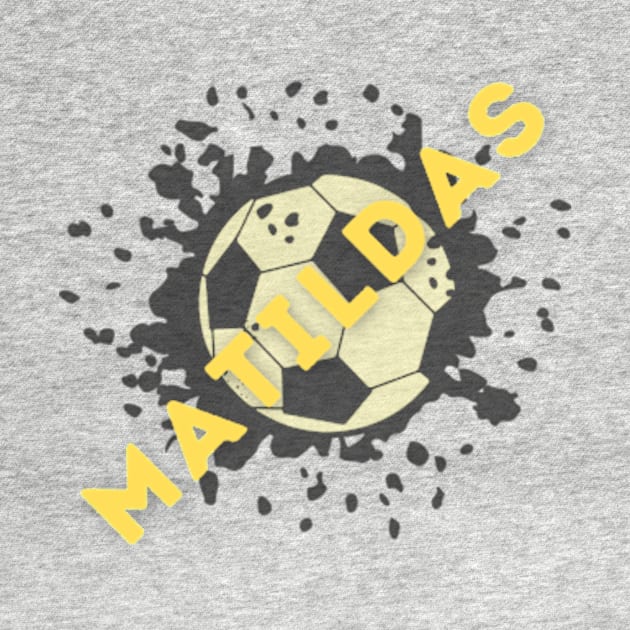 Matildas soccer australian T-shirt/gift by PC SHOP